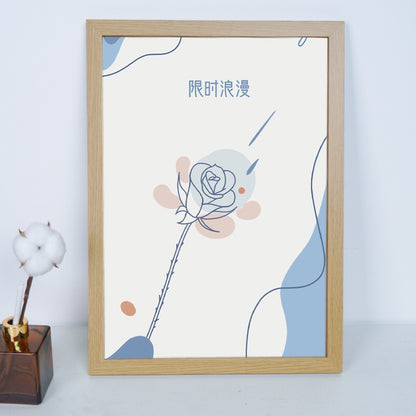 Minimalist Wooden Photo Frame Display Stand: 5, 6, 7, 8, 10, and 12 Inches